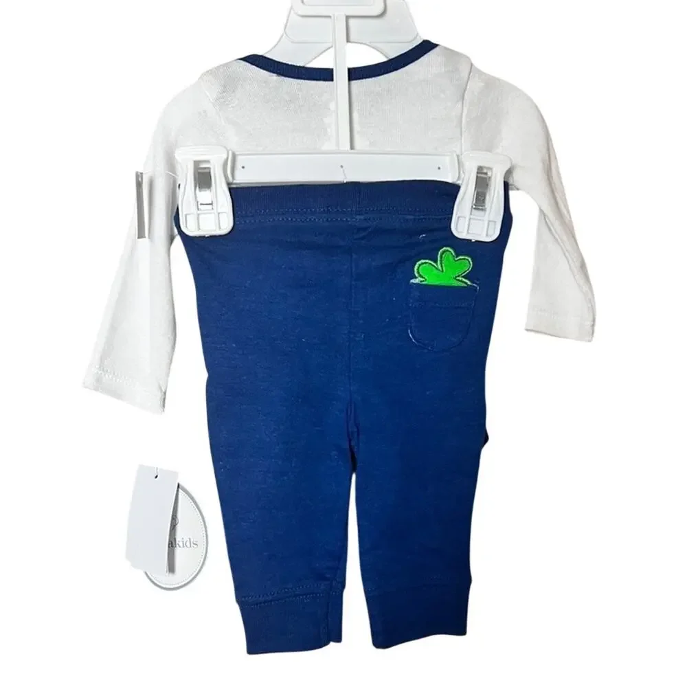 Koala Kids Newborn St Patrick's Day Matching Set Sz NB